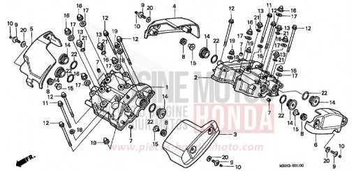 CYLINDER HEAD COVER VT1100C3X de 1999